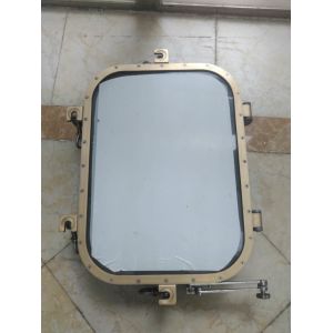 Rectangular Welding Aluminum Marine Windows 600×850mm