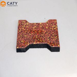 Anti Slip Interlocking Rubber Bricks Durable , 200x160x120mm Exterior Rubber