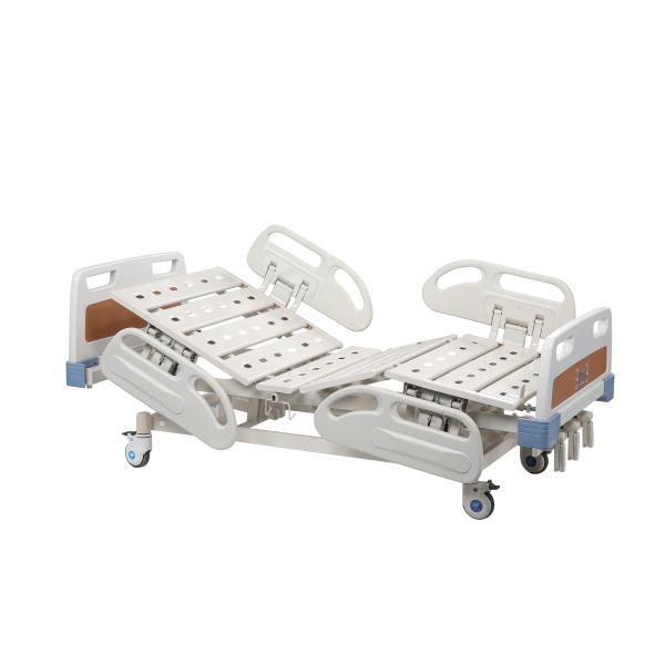Buy Folding Nursing Electric Hospital Bed With Rails Cold - Rolled Adjustable at wholesale prices