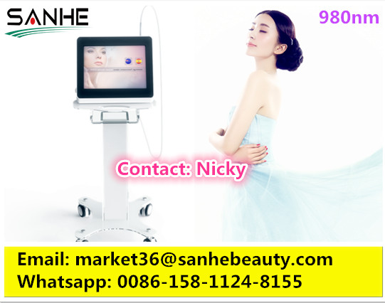 Buy Various Spider Veins removal / 980nm diode laser couperose removal machine at wholesale prices