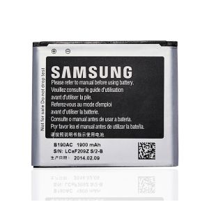 SM-W2014 B190AC Samsung Lithium Polymer Battery 1900mAh Temperature Resistant