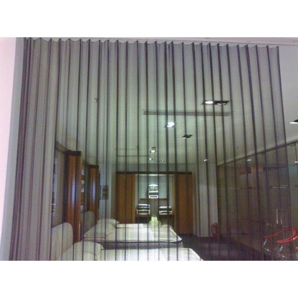 Restaurant Hotel Chain Link Curtain Drapery 0.5mm - 2.0mm Wire Diameter