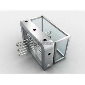 Stainless Steel Material Electronic Turnstile Access Control System 450mm Arm