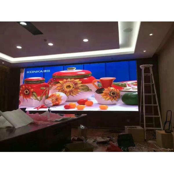 Indoor 400x300mm small pitch die casting aluminum P1.5625 SMD led screen for UHD video wall