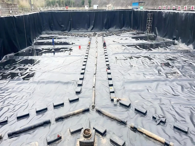 Quality Underground Construction &amp; Foundation HDPE Geomembrane: Effective Waterproofing for Tunnels, Basements, and Sub-Grade Stabilization for sale
