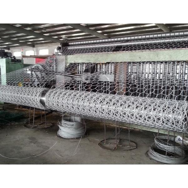 Automatic Hexagonal Mesh Machine 3300mm Width In Oil And Construction