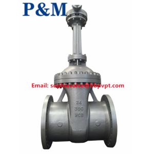 300LB WCB cast steel gate valve