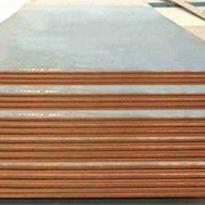 China Length 1000-12000mm Ship Steel Plate Grade Q235NH Atmospheric Resistant on sale