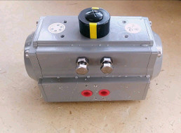 China PTFE pneumatic rotary actuator  double action and single action on sale