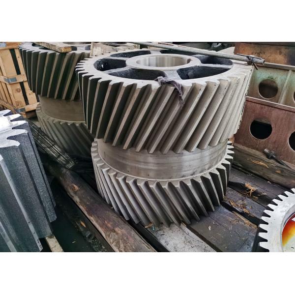 Buy Customized Double Helical Gears with 35 Teeth and 20° Pressure Angle for Heavy Duty Applications at wholesale prices