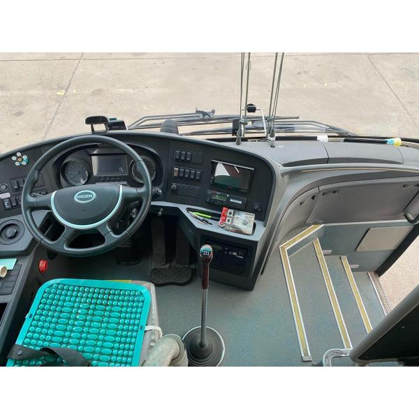 38seater Used Tour Higer Bus KLQ6902 Weichai Engine 245hp Plate Spring Suspension