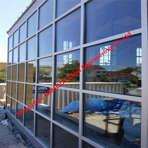 Buy Aluminium Unitized Curtain Walls Anodized Glass Window Walls at wholesale prices