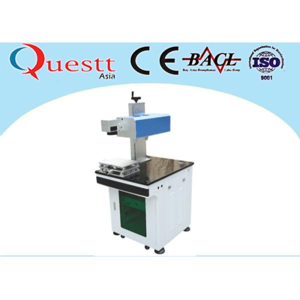Buy Easy Moving Laser Wire Marking Machine , 3W White Plastic Engraving Machine at wholesale prices