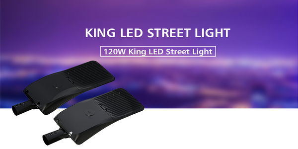 140lm/w 120W LED Street Lighting Meanwell Driver Luxeon 5050 Aluminum Lamp Body