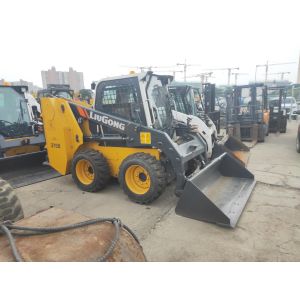 Used 2019 Year Model Almost New Skid Steer Loader Liugong Clg375b Less Than 100