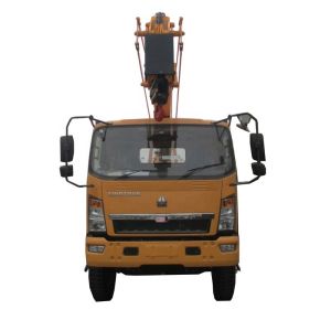 14m Telescopic Boom High Altitude Operation Truck Sinotruk 4x2 Hydraulic