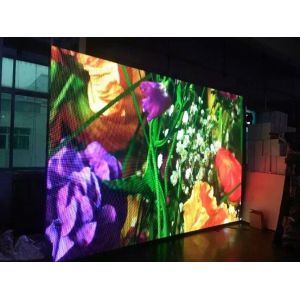 RGB video led display for logo/brand advertising indoor led screens rental stage