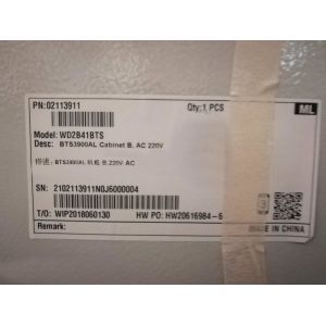 Huawei BTS3900AL Cabinet AC 220W WD2B41BTS GSM WCDMA Base Station