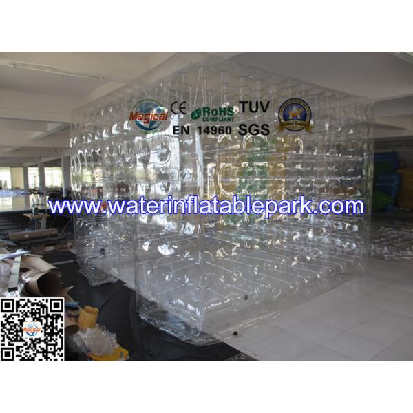 Buy Big Transparent Camping Inflatable Bubble Tent  / Inflatable Globe Tent at wholesale prices
