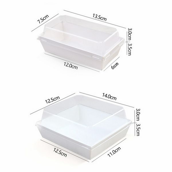 Biodegradable Disposable Paper Takeaway Box Food Grade Paper Container