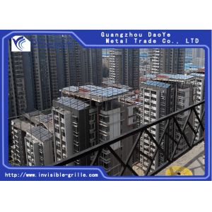 Custom Fire Rated Aluminium Wire Safety Invisible Grille