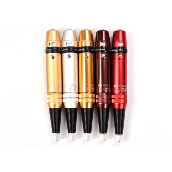 Red PMU Permanent Makeup Kit Tattoo Eyebrow Machine Aluminum No Flying Needle