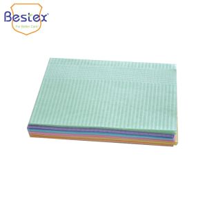 China Customized Apron Patient OEM 16gsm Disposable Dental Bib on sale