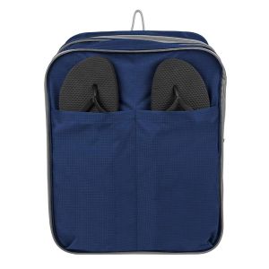 Luggage Travel Shoe Bag Organizer , Slipper Bag Polyester Texture Visible