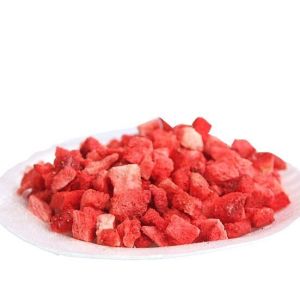 Freeze Dried Strawberry Granule Strawberry Dice
