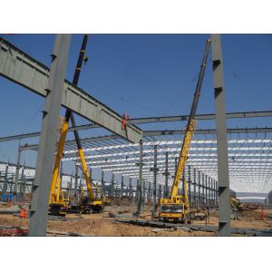 Durable Steel Structure Building for Food Industry Clean Space Warehouse