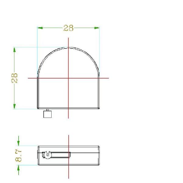 Anti theft Stainless Cable Security Tether with Retractable Pull Box