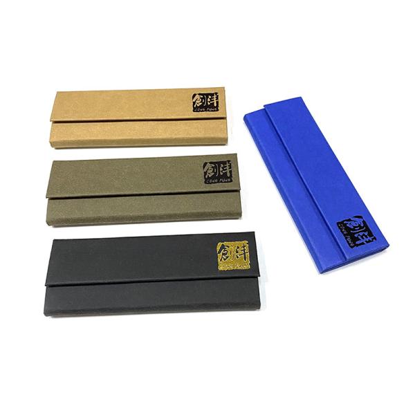 Buy CongFung Kraft Paper Sunglasses Soft Case Magnetic Packaging Bags Case at wholesale prices