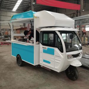 2022 Customized Multifunctional Three-Wheeler Pedicab for Fast Food and Beverage