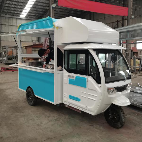 2022 Customized Multifunctional Three-Wheeler Pedicab for Fast Food and Beverage