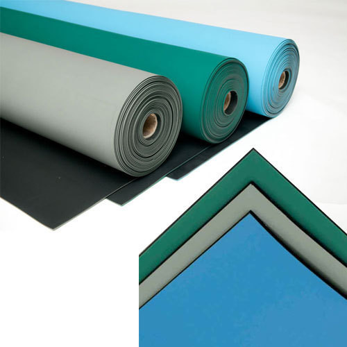 Buy Nritrile Rubber 2-3mm Antistatic EPA Worktable ESD Matting Roll at wholesale prices