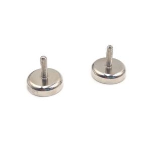 Customized Pull Force Pot Neodymium Magnet With Threaded Stem