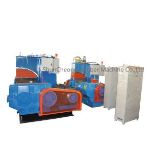 110kw Rubber Kneader Machine / Rubber Internal Mixer With PLC