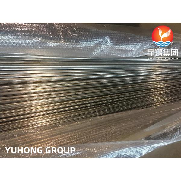 ASTM A249 TP316L Stainless Steel Welded Tube For Heat Exchanger Tube Bright Annealed