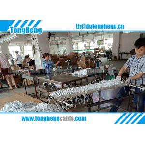 Glossy Gray Colour Long Flex Life TPU Coated Customized Coil Cable