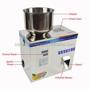 Quality 2-200g Small Manual Coffee Bean Filling Machine with Weigher for sale