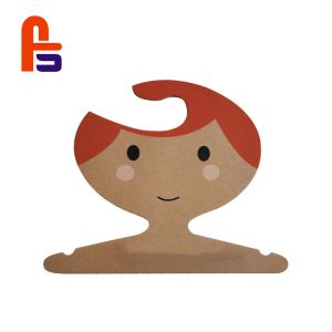 Colorful Printing Customized Size Approved For Clothes Custom Cardboard Hangers