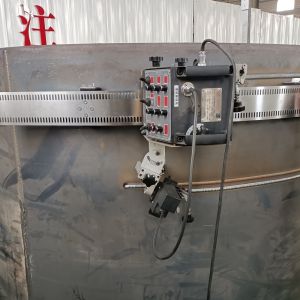 Restaurant Tank Girth Welding Machine with MIG/MAG 500 Power Source and 15m
