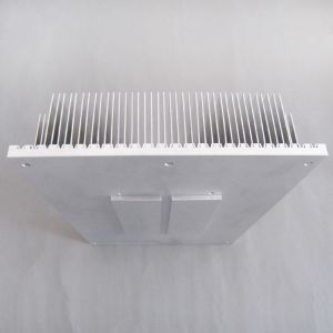 Alloy Practical TEC Heat Sink , Silver Extruded Aluminum Heatsink