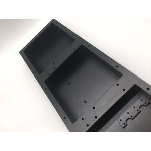 Customized CNC Machining Parts Traffic Light Box with Black Anodizing