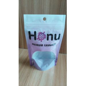 Custom Bottom Gusset Aluminum Foil Laminated Mylar k Bags with Clear Window