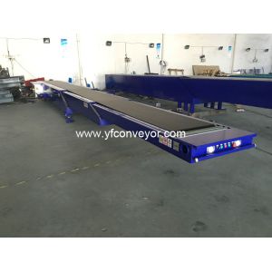 Quality 20ft Container Loading and Unloading Telescopic Belt Conveyor for sale