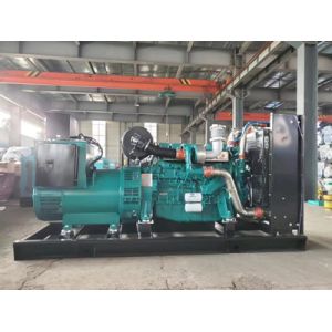 280 KW 350 KVA Open Diesel Generator Set 12 Months Warranty For Industrial