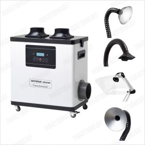 DC Brushless Motor Salon Fume Extractor , Beauty Industry Fumes Extraction
