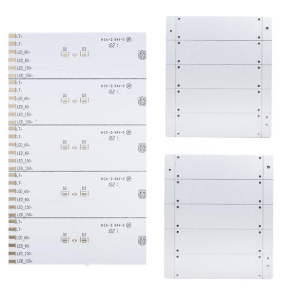 Buy OSP surface LED Aluminum PCB Circuit Board Electronic Single Layer at wholesale prices