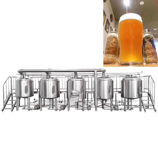 Buy Bar 500l Brewery Equipment Beer Fermenting Micro Brewing Machine at wholesale prices